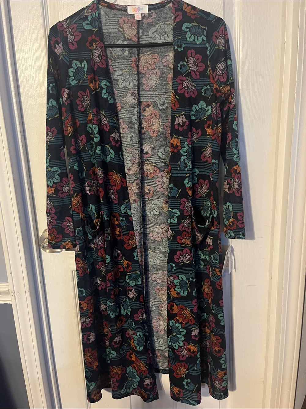 LuLaRoe Floral Cardigan